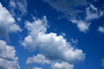 Sky, clouds - horizontal photograph