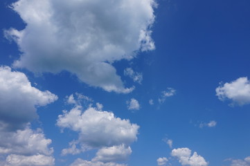 Sky, clouds - horizontal photograph