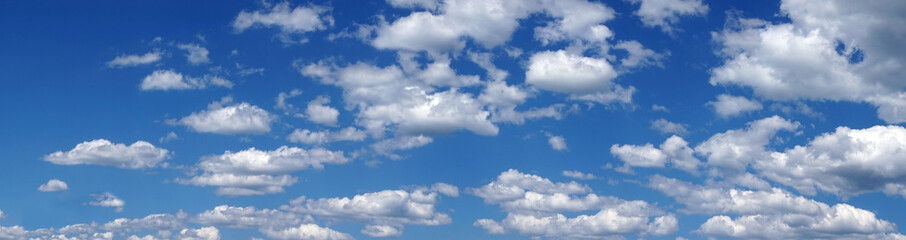 Naklejka na ściany i meble Sky, clouds - panorama