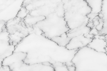 White marble texture and background for design pattern artwork.