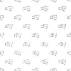 Binoculars pattern vector seamless repeating for any web design