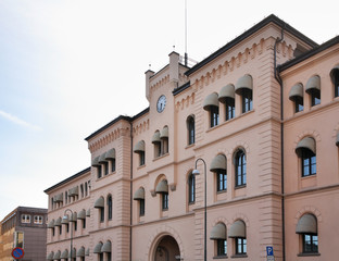 Old prison at Mollergata street in Oslo. Norway