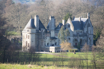 chateau de martinvast, normandie