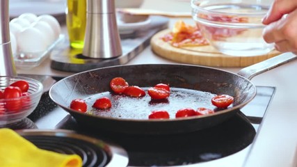 Lecker Kochen (Spiegelei mit Speck)