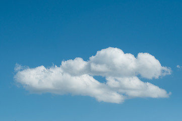 Naklejka na ściany i meble closeup of beautiful cloudy sky