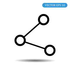 Connection icon. Vector illustration eps 10