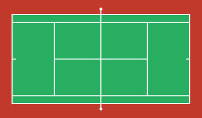 tennis court background. vector illustration eps 10