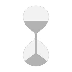 Sandglass. Vector illustration.