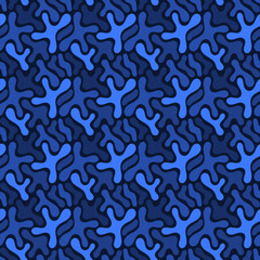 Abstract spotty background. Random splashes and blots.