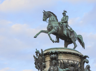 equestrian statue of Emperor Nicholas