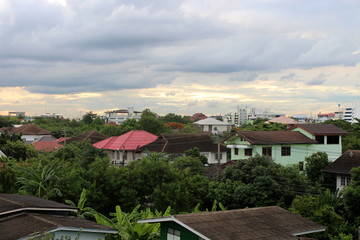 View of house in bangkok