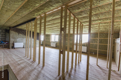 Construction And Renovation Of Big Light Spacious Empty Room