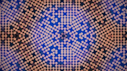 Abstract background, kaleidoscopically forms, for desktop, Wallpaper for vj, disco, trance, meditation, a variety of shapes and shades, serene paints combinations. Unique and inimitable design