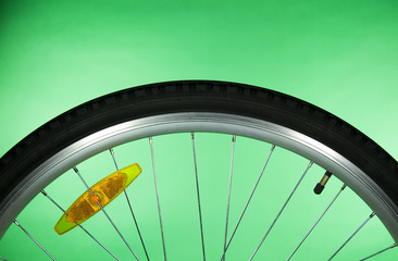 Fototapeta premium bicycle wheel