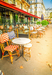 Monmartre cafe, Paris, France