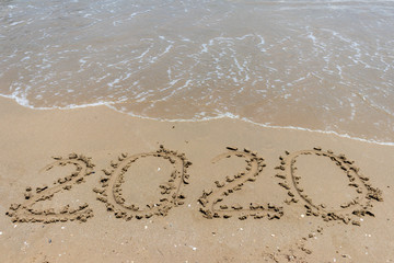 Number of year on the sand beach