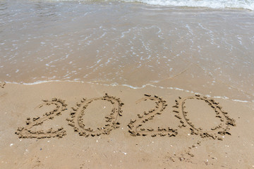 Number of year on the sand beach