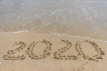 Number of year on the sand beach