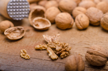 Walnuts product photography