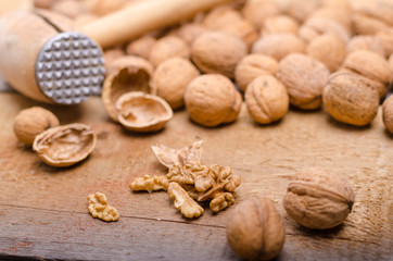 Walnuts product photography
