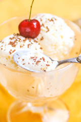 Homemade ice cream
