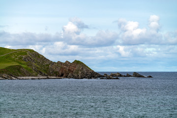 Sango Bay beach at Durness one of scotlands stunning North Atlantic beaches located in the northwest scottish Highlands