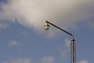 Old Danish street light 