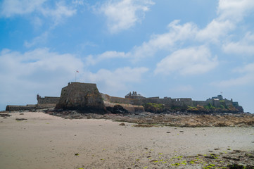 Elizabeth Castle, Saint Helier, Jersey, England.