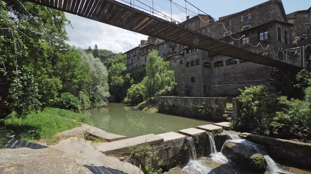 Rupit medieval village Catalonia Spain