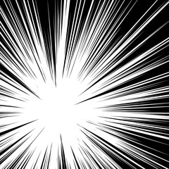 Obraz premium radial lines for comic book vector explosion texture design