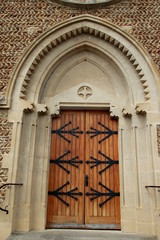 Obraz premium PORTAIL EGLISE ST DIDIER DE SEMONS
