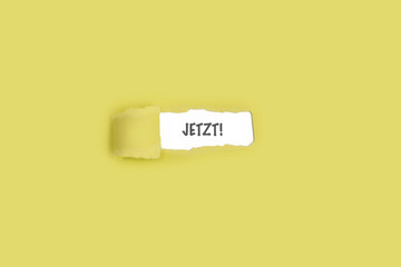 Jetzt
