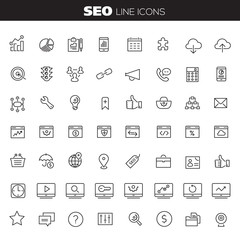 Big SEO icon set