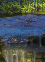 Waterfall and pond landscaping