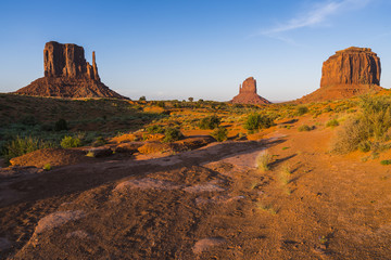 Monument valley,Navajo,Arizona,usa. 06-06-17 :  beautiful Monument valley at sunset