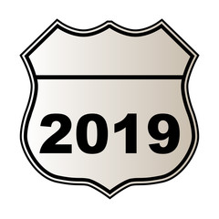 2019 Highway Sign