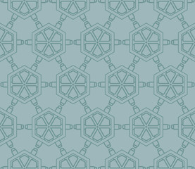 geometric modern seamless fashion pattern. Vector illustration.