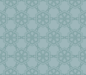 geometric modern seamless fashion pattern. Vector illustration.