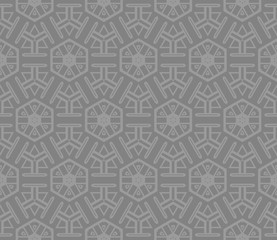 modern pattern of geometric ornament. Seamless vector illustration. for interior design, printing, wallpaper.