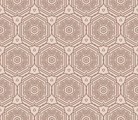 Vector seamless pattern with geometric style background. for printing on fabric, paper for scrapbooking, wallpaper, cover, page book.