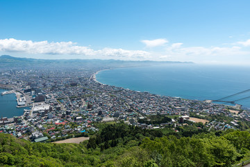 函館山山頂からの眺め