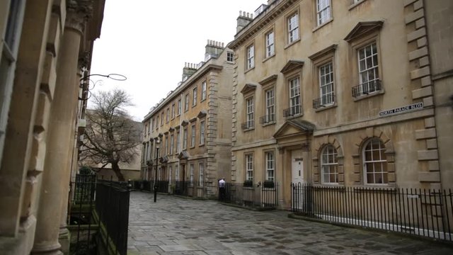 City of Bath - traditional architecture, England