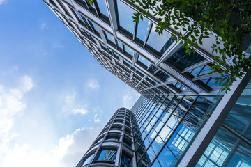 Fototapeta premium modern office building in urban