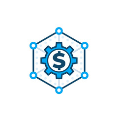 money management, finance concept vector