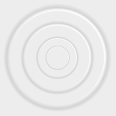 White milk liquid drop with ripple vector