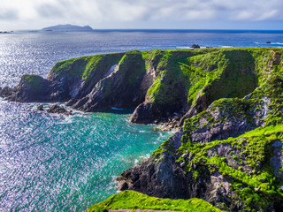Beautiful Irish west coast at Wild Atlantic way