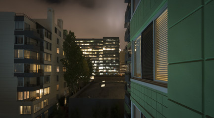 city at night