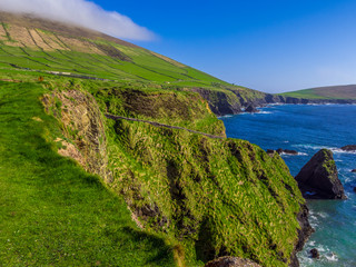 Most beautiful area in Ireland the rocky Atlantic coast in the west