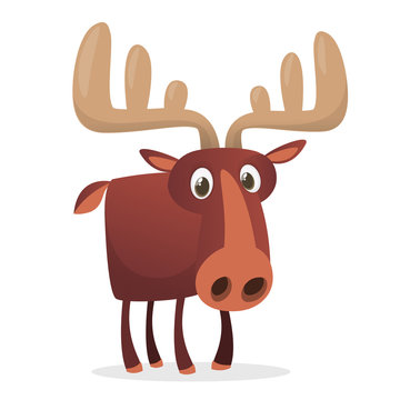 Cartoon moose