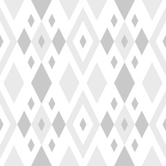 Linear seamless abstract background with rhombuses. Striped infinity geometric pattern.  Vector illustration.
